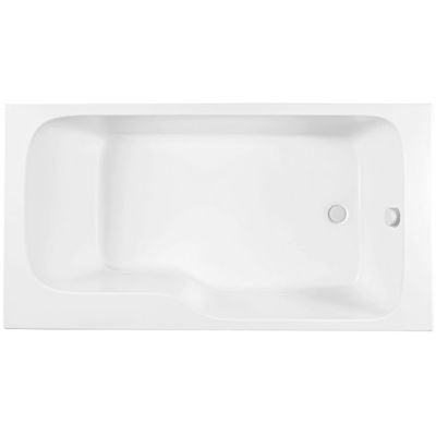 Baignoire bain douche JACOB DELAFON Malice version droite Blanc brillant 160 x 85