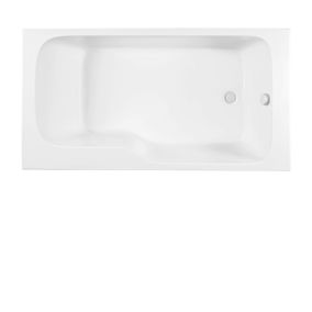 Baignoire bain douche JACOB DELAFON Malice version droite Blanc brillant 160 x 85
