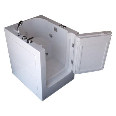 Baignoire Balnèo avec porte pour seniors 93 x 83 x h100 cm  Lavander