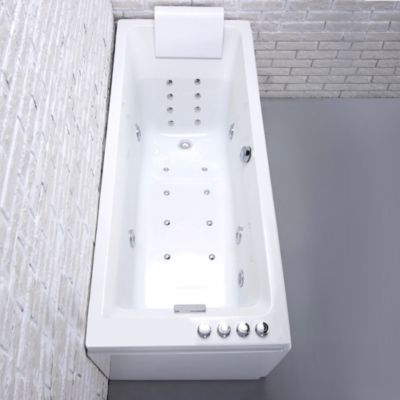 Baignoire balnéo droite Tenzo Wave 170x70 cm, by Spalina