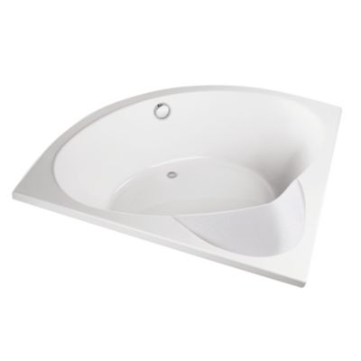 Baignoire d'angle 140 x 140 cm Aiguebelle sans tablier Valentin