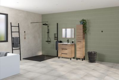 Baignoire double 180 x 80 cm GoodHome Teesta
