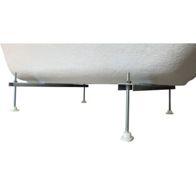 Baignoire double en acrylique blanc L.180 x l.80 cm GoodHome Cavally