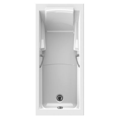 Baignoire douche 175x75 cm Lodge en Puretex blanc Allibert