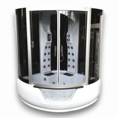 Baignoire-Douche hydromassage angle 150 x 150 cm  Narciso