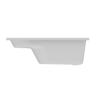 Baignoire droite 120x70 cm Cavally blanc