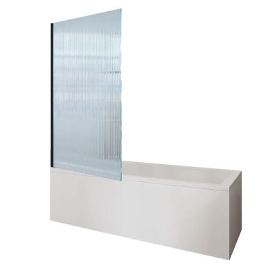 Baignoire droite 160 X 70 DURAVIT D-Code + Pare bain AURYS Raywall noir ...