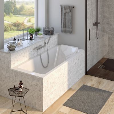 Baignoire droite 170 x 70 cm blanc brillant Jacob Delafon Sofa