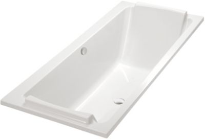 Baignoire droite 180 x 80 cm blanc brillant Jacob Delafon Sofa
