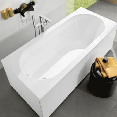 Baignoire droite 180 X 80 VILLEROY ET BOCH Oberon Solo Quaryl