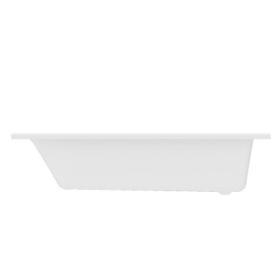 Baignoire droite Bolmen L. 170 cm x l. 75 cm blanc