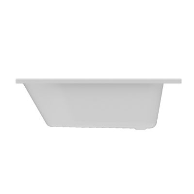 Baignoire droite Cavally L. 130 x l. 70 cm blanc