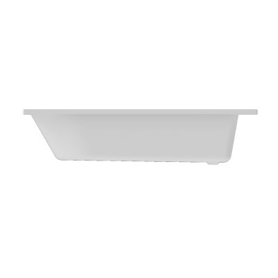 Baignoire droite Cavally L. 160 cm x l. 75 cm blanc
