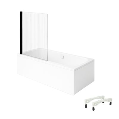 Baignoire droite VILLEROY & BOCH Architectura avec pieds 150 x 70 cm ...