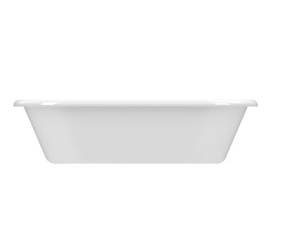 Baignoire îlot adossée blanc 170 x 80 cm GoodHome Emba