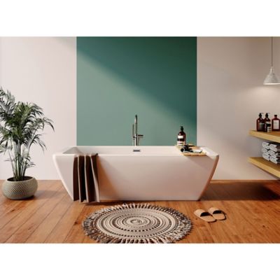 Baignoire îlot blanche 170 x 75 cm GoodHome Merkys