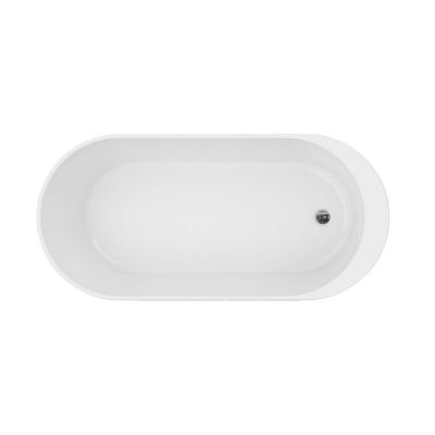 Baignoire îlot Huron L. 180 cm x l. 80 cm noir