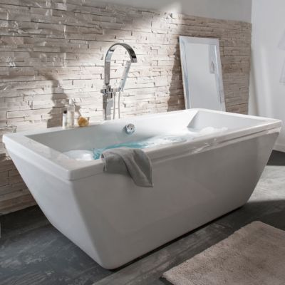 Baignoire Ilot 180 X 80 Cm Form Harmony Castorama