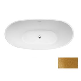 Baignoire îlot AYLA GLAM GOLDEN 170 x 80 cm