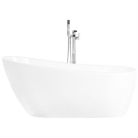 Baignoire îlot blanche 170 x 78 cm SOLARTE