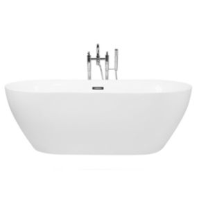 Baignoire îlot blanche 170 x 80 cm CARRERA