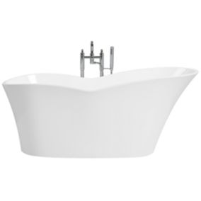 Baignoire îlot blanche 170 x 80 cm DULCINA