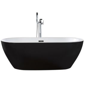 Baignoire îlot noire 160 x 75 cm NEVIS