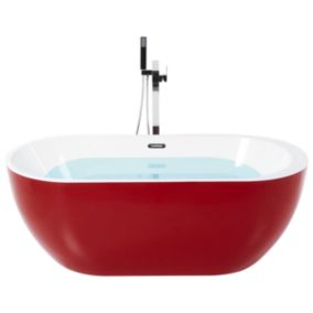 Baignoire îlot rouge 160 x 75 cm NEVIS