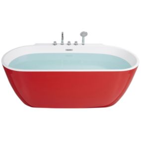 Baignoire îlot rouge 170 x 80 cm ROTSO