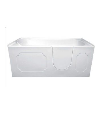 Baignoire à porte KASTRAKI 151x75x61 cm droit ou gauche - droit