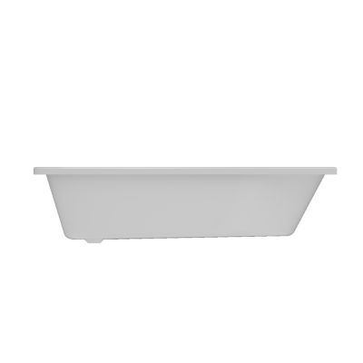 Baignoire pour angle droit Horyn L. 150 cm x l. 90 cm blanc