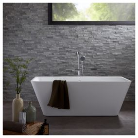 Baignoire rectangulaire design 170x75 cm