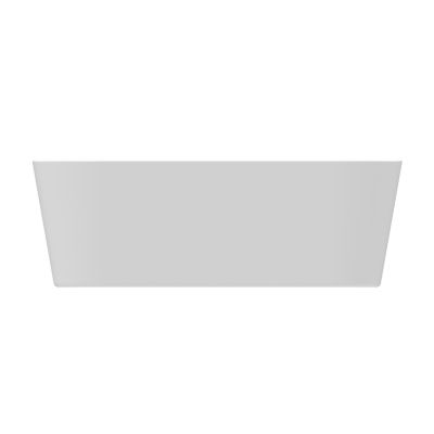 Baignoire semi-îlot Nakina L. 180 cm x l. 80 cm blanc
