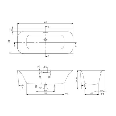 Baignoire semiîlot d'angle VILLEROY & BOCH Loop & Friends version — free download