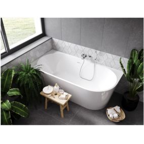 Baignoire ZOYA angle gauche - 170 x 80 cm