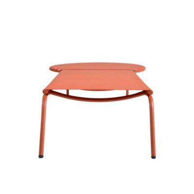 Bain de soleil aluminium et textilène Pop terracotta Arcane
