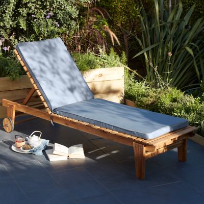 Bain de soleil bois Blooma Denia