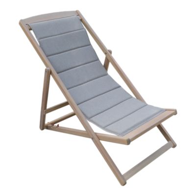 Bain de soleil en bois marron GoodHome Riveo