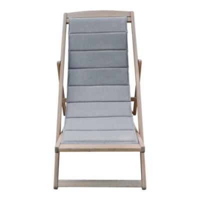 Bain de soleil en bois marron GoodHome Riveo