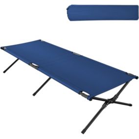 Bain de Soleil pour 1 Personn Capacité 150 KG  Portable Léger avec Cadre en Métal et Tissu Oxford