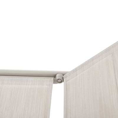 Bain de soleil Santa Cruz en aluminium couleur peyote Goodhome