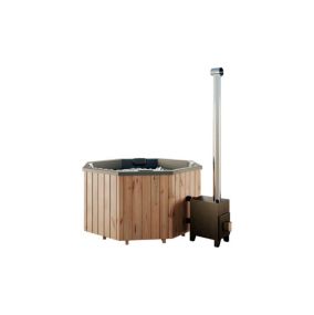 Bain nordique - Copenhague Edition spa FinnTherm, 18x18m dim ext (cas échéant incl débord de toit) Thermique (THT), 3,2m² totale