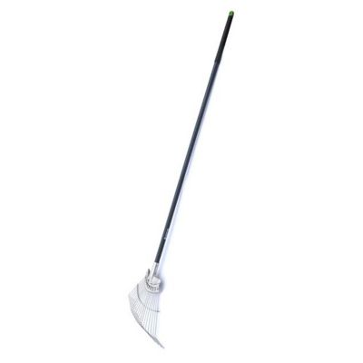 Balai à gazon tête inox