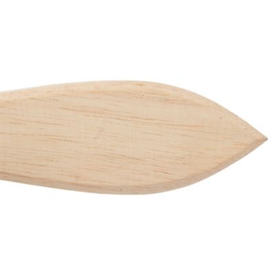 Balai à main poils rigide en bois clair