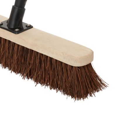 Balai cantonnier naturel de 45cm en bois