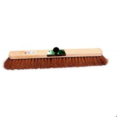 Balai coco industrie 60 cm douille métal - BROSSERIE THOMAS - 291