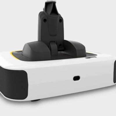 Balai électrique sans fil avec batterie KB5 Karcher blanc 3.7V