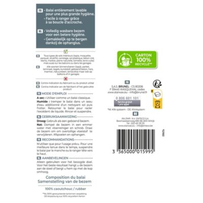 Balai en caoutchouc Clic Système Starwax