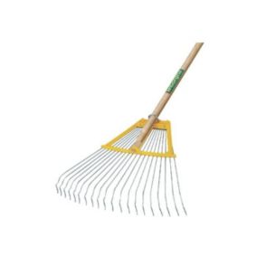 Balai à feuilles - LEBORGNE - Emmanché 1,50 m - Multi-services - 20 dents - 50 cm