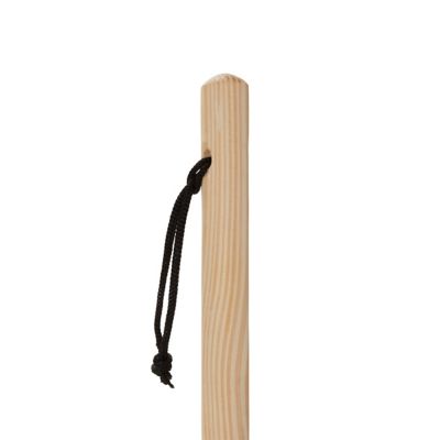 Balai fibre de coco 30cm, avec manche en bois